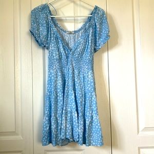 SUMMER LIGHT BLUE DRESS (S)